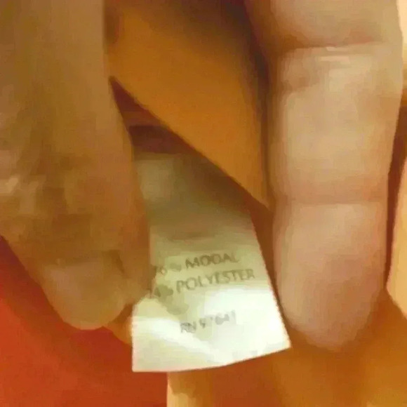 J Jill soft short sleeve butter yellow round neck casual top. Size large - Picture 8 of 8